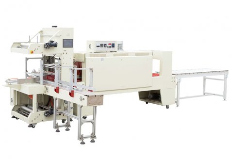 全自動袖口收縮包裝機（理瓶式） ST6040A+BSE6040A